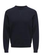 Onspin Reg 12 Crew Knit ONLY & SONS Navy