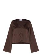 Serafinella Blouse Noella Brown