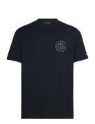 Stamp T-Shirt Lyle & Scott Navy