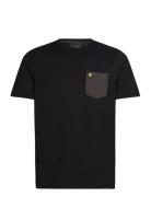 Tonal Pocket T-Shirt Lyle & Scott Black