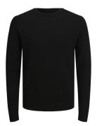 Jprblamerino Knit Crew Neck Jack & J S Black