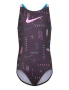 Nike G Spiderback P Print NIKE SWIM Black