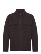 Heavy Twill Overshirt Lindbergh Burgundy