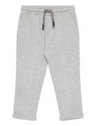 Cotton Jogger-Style Trousers Mango Grey