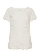 Full Lace T-Shirt Rosemunde White