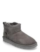 Rhbrisbane Shearling Short Boots Rosemunde Grey