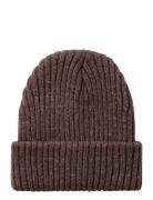 Nkfmilan Knit Beanie Glitter Name It Brown