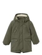 Nmmgodo Padded Long Jacket Lil Lil'Atelier Khaki