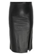 Carnewoline Faux Leather Skirt Otw ONLY Carmakoma Black