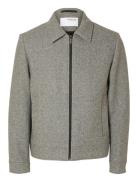 Slhnew Filip Jkt Noos Selected Homme Grey