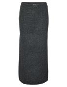 Vmmay Hw Maxi Knit Skirt Vma Vero Moda Grey