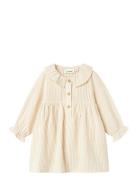 Nbflino Ls Loose Body Dress Lil Lil'Atelier Cream