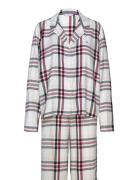 Gift Full Flannel Pj Set&Slipper Tommy Hilfiger White