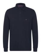 L/S Waffle Reg Polo Tommy Hilfiger Navy