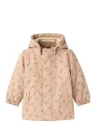 Nmflasnow10 Jacket Aop 1Fo Lil Lil'Atelier Beige