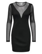 Onlbecki Ls Mix Bodycondress Wvn ONLY Black