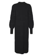 Vmlim Ls Highneck Calf Dress Ga Boo Vero Moda Black