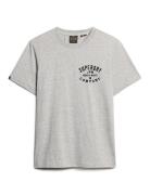 Machined Goods Workwear Tee Superdry Grey