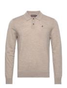 Merino Polo Knit Morris Beige