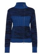 Pixie Zipper Turtleneck Hosbjerg Blue