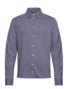 Marlon Ls Jersey Slim Shirt J. Lindeberg Blue