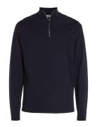 Merino Rws Quarter Zip Calvin Klein Navy