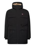 Tjm Tech Canvas Parka Tommy Jeans Black