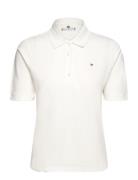 1985 Reg Pique Polo Ss Tommy Hilfiger White