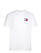 Tjm Reg Rwb Sig Flag Tee Ext Tommy Jeans White