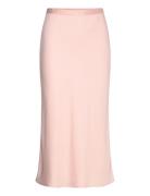 Recycled Cdc Bias Cut Midi Skirt Calvin Klein Pink