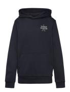 Th Logo Puff Print Reg Hoodie Tommy Hilfiger Navy