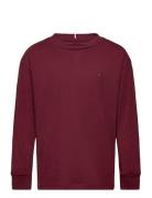 Essential Tee L/S Tommy Hilfiger Burgundy