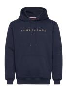 Tjm Reg Linear Gold Hood Ext Tommy Jeans Navy