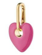 Charm Recycled Heart Pendant Pilgrim Pink