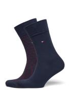 Th Men Sock 2P 3D Graphic Tommy Hilfiger Navy