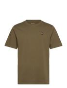 Badge T-Shirt - Gots/Vegan Knowledge Cotton Apparel Khaki