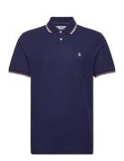 Tipped Polo Org Piq Original Penguin Navy