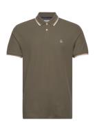 Tipped Polo Org Piq Original Penguin Khaki