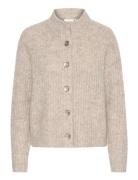 Kaane Knit Cardigan Kaffe Beige