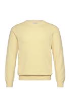 Cotton Pique C-Neck GANT Yellow