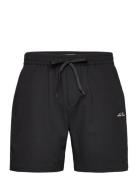 Stan Seersucker Swim Shorts 2.0 Les Deux Black