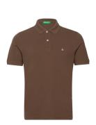 Short Sleeves T-Shirt United Colors Of Benetton Brown