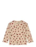 T-Shirt L/S Printed Petit Piao Beige