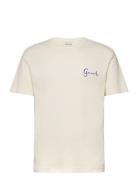 Seasonal Graphic Tshirt GANT Cream