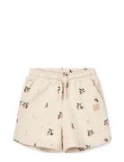 Gram Printed Sweatshorts Liewood Cream