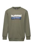 Hmltukas Sweatshirt Hummel Green