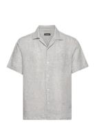 Elio Linen Melange Shirt J. Lindeberg Grey