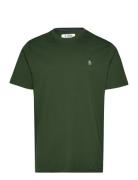 S/S Embroidered Logo Original Penguin Green