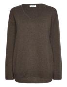 Bs Isidora Regular Fit Knitwear Bruun & Stengade Brown