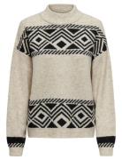 Onlvictoria L/S Pullover Knt Noos ONLY Beige